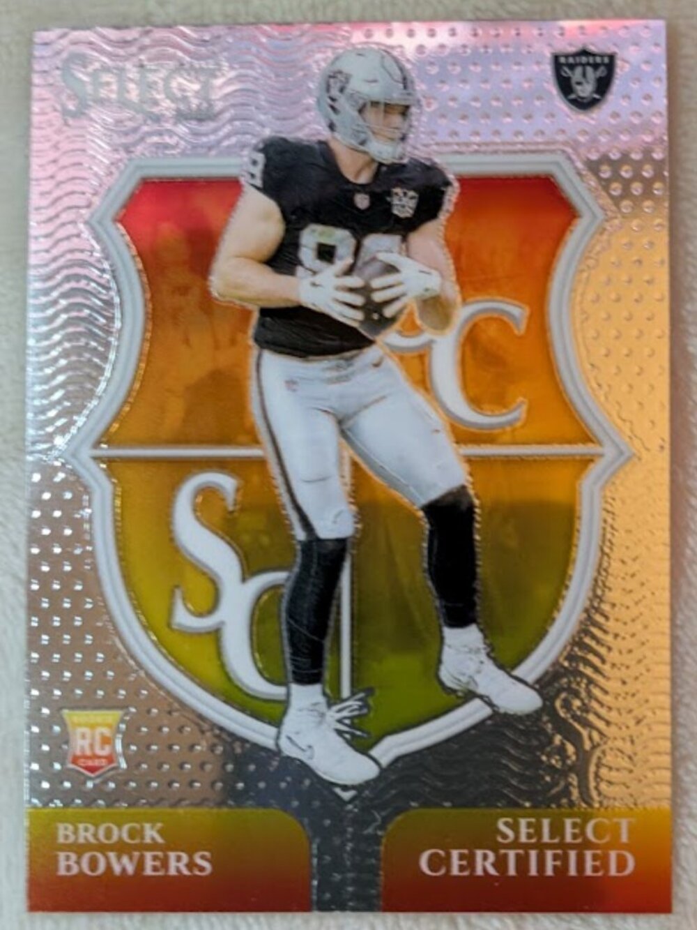2024 Panini Select RC BROCK BOWERS #7
